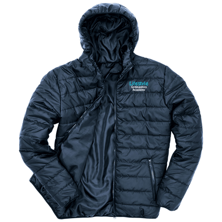 Lifestyle Gymnastics - Puffer Coat - Navy - Stash Inc. - Stash Shop