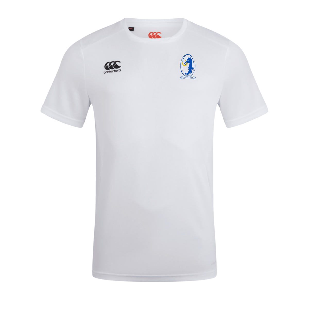 Lisburn Rugby Club - Club Dry Tee - White -Canterbury- Stash Shop