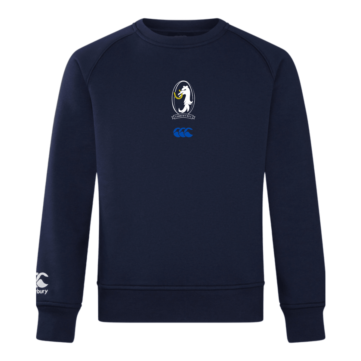 Lisburn Rugby Club - Crew Sweatshirt - Navy -Canterbury- Stash Shop