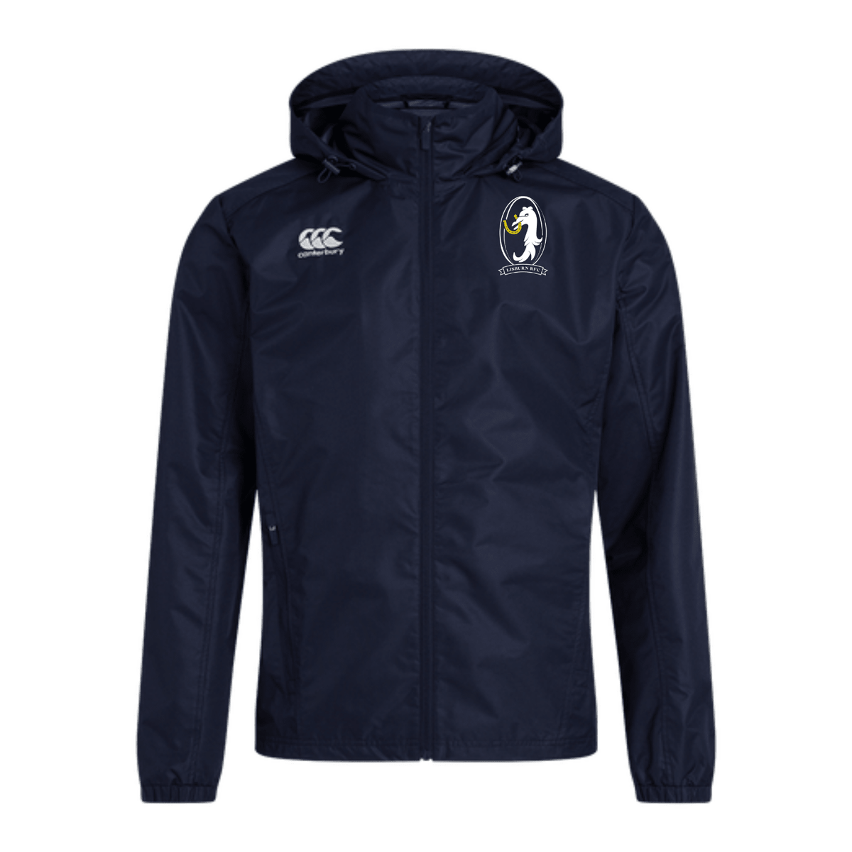 Lisburn Rugby Club - Full Zip Rain Jacket -Canterbury- Stash Shop