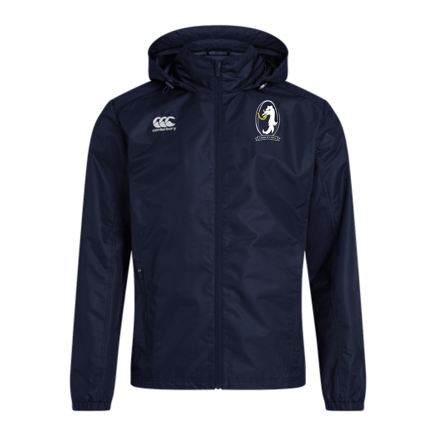 Lisburn Rugby Club - Full Zip Rain Jacket -Canterbury- Stash Shop