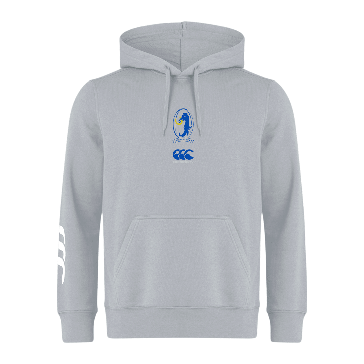 Lisburn Rugby Club - Hoodie - Grey -Canterbury- Stash Shop