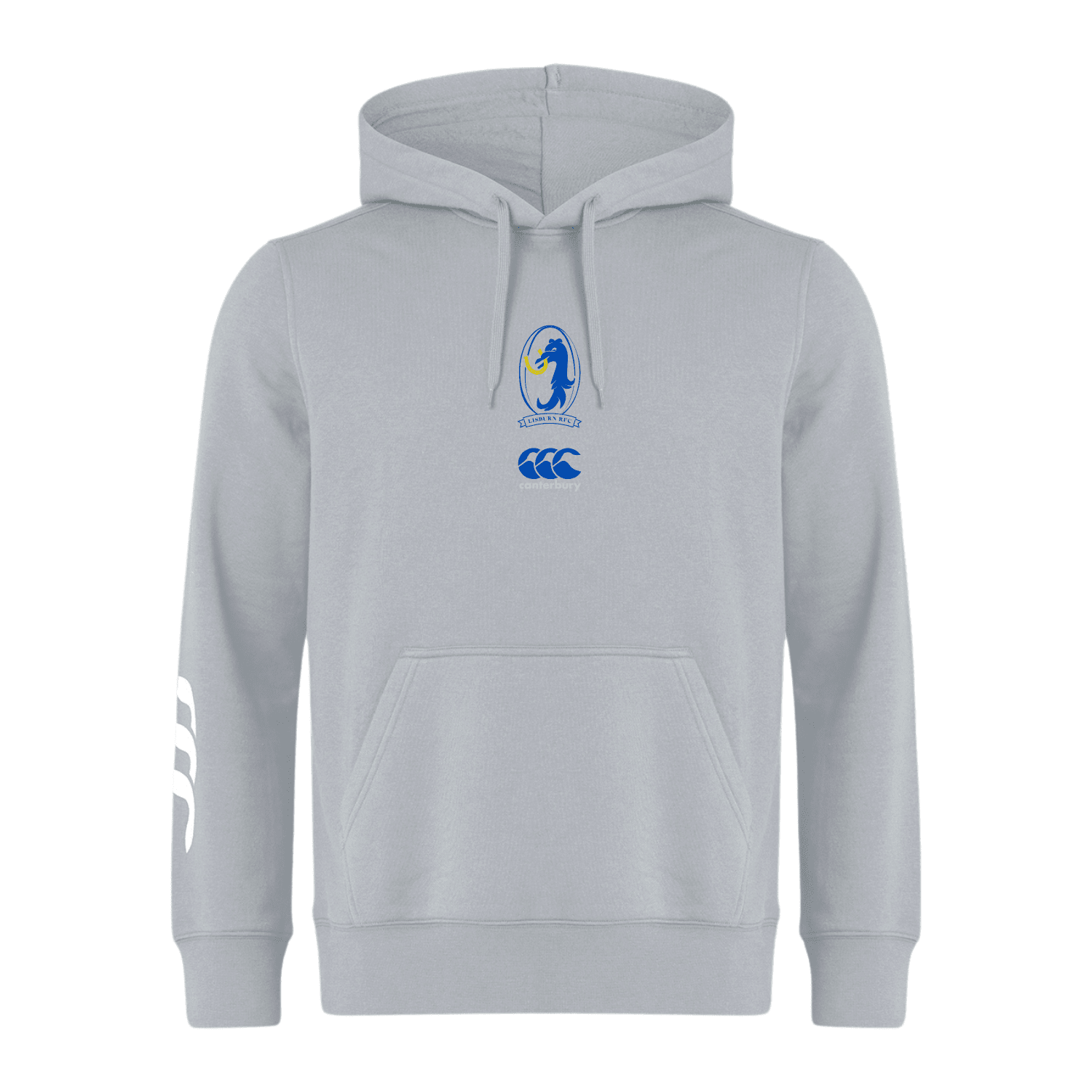 Lisburn Rugby Club - Hoodie - Grey -Canterbury- Stash Shop