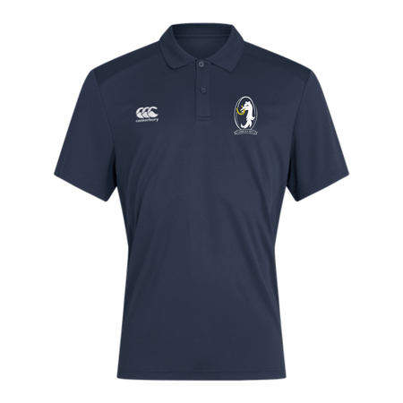 Lisburn Rugby Club - Poly Polo - Navy -Canterbury- Stash Shop