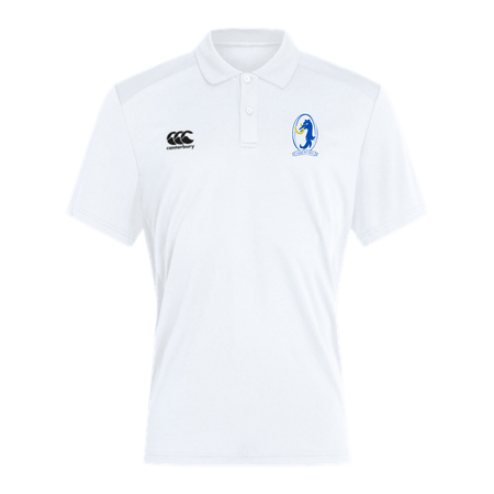 Lisburn Rugby Club - Poly Polo - White -Canterbury- Stash Shop