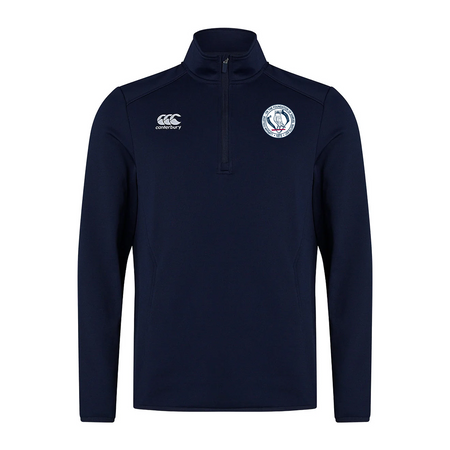 Lurgan College Sports - Club 1/4 Zip Mid Layer Training Top - Navy