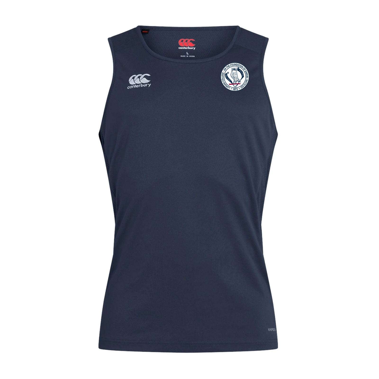 Lurgan College Sports - Club Dry Singlet - Navy