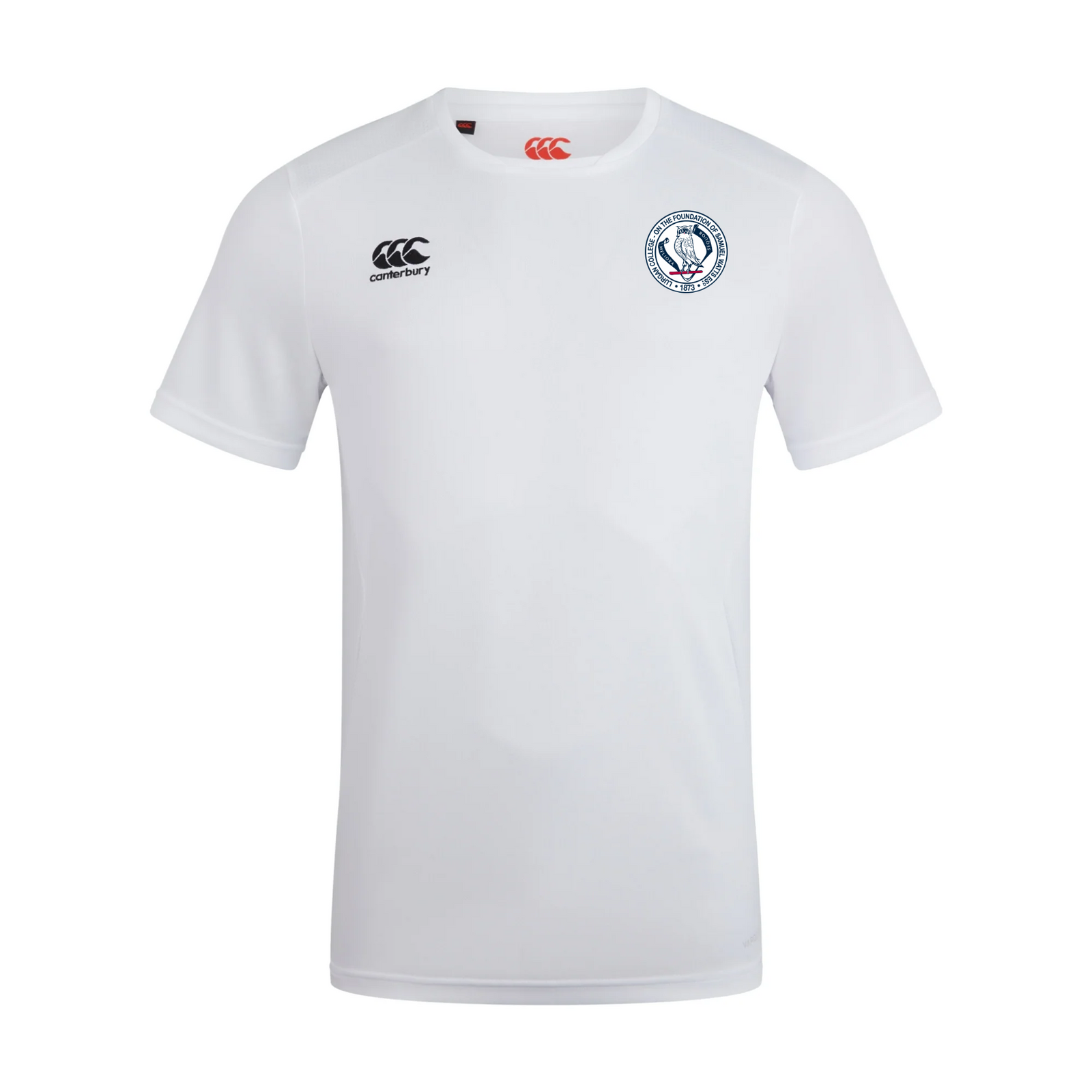 Lurgan College Sports - Club Dry Tee - White