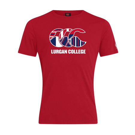 Lurgan College Sports - Club Plain Tee - Red
