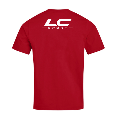 Lurgan College Sports - Club Plain Tee - Red