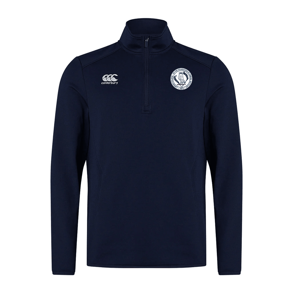 Lurgan College Sports - Club 1/4 Zip Mid Layer Training Top - Navy -Canterbury- Stash Shop