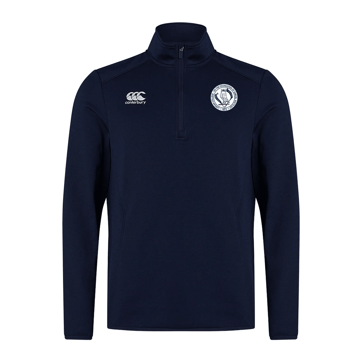 Lurgan College Sports - Club 1/4 Zip Mid Layer Training Top - Navy -Canterbury- Stash Shop