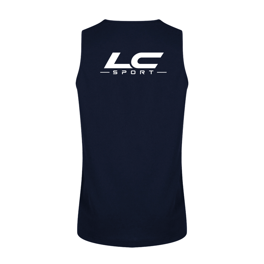 Lurgan College Sports - Club Dry Singlet - Navy -Canterbury- Stash Shop
