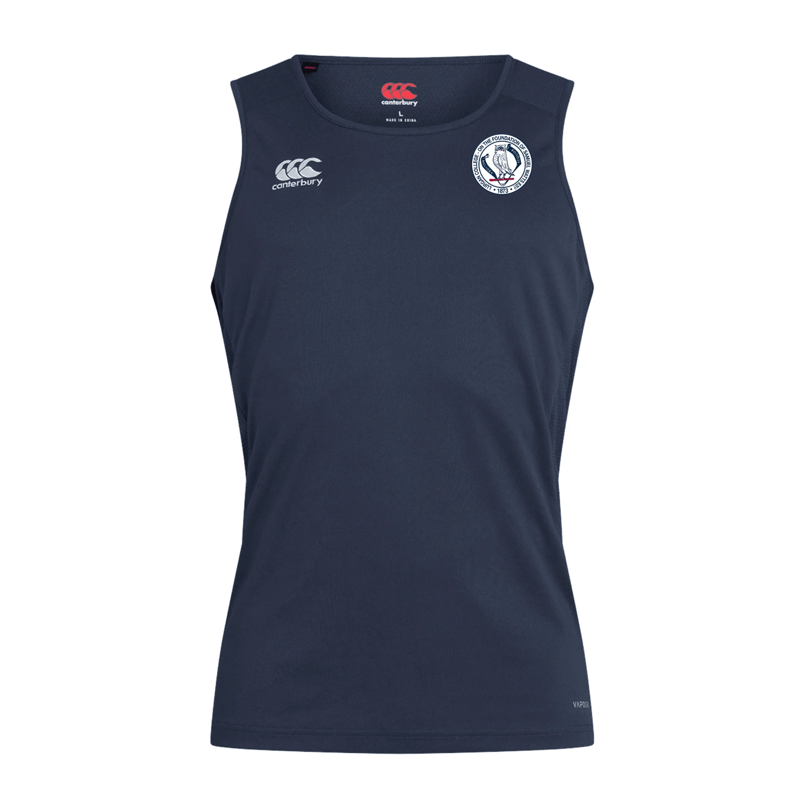 Lurgan College Sports - Club Dry Singlet - Navy -Canterbury- Stash Shop