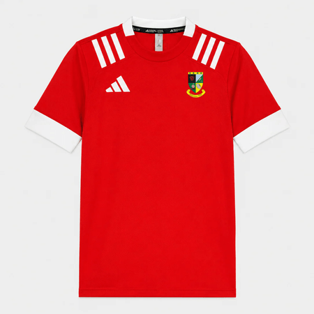 Midleton Rugby Club - 3 Stripe Rugby Jersey - Red -adidas- Stash Shop