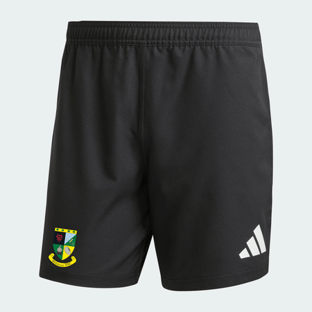 Midleton Rugby Club - 3 Stripe Rugby Shorts - Black -adidas- Stash Shop
