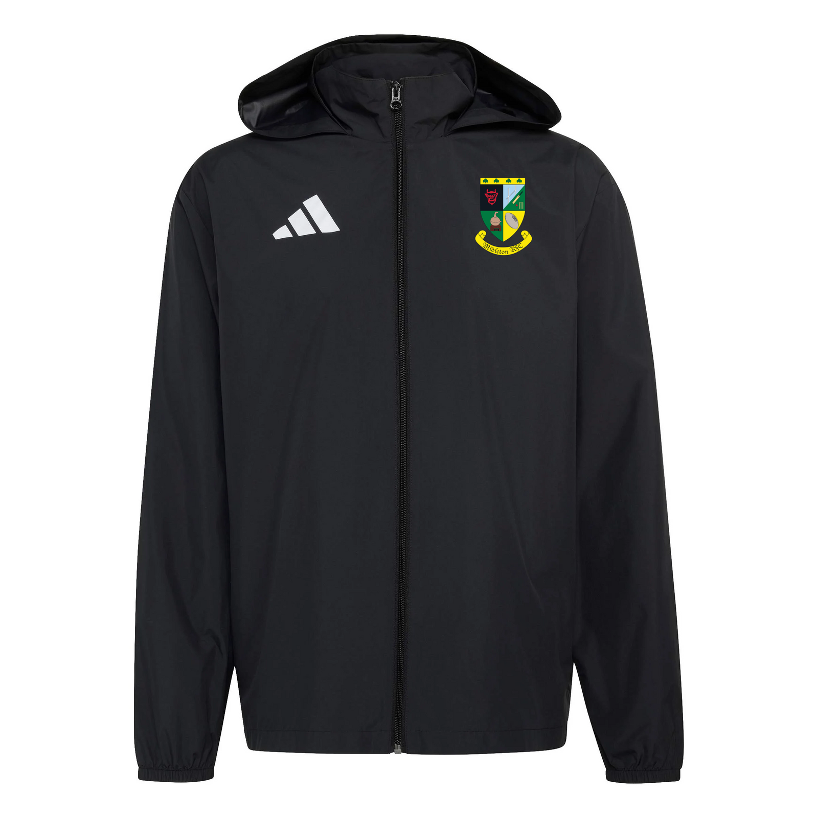 Midleton Rugby Club - Core 26 Hooded Multi Jacket - Black