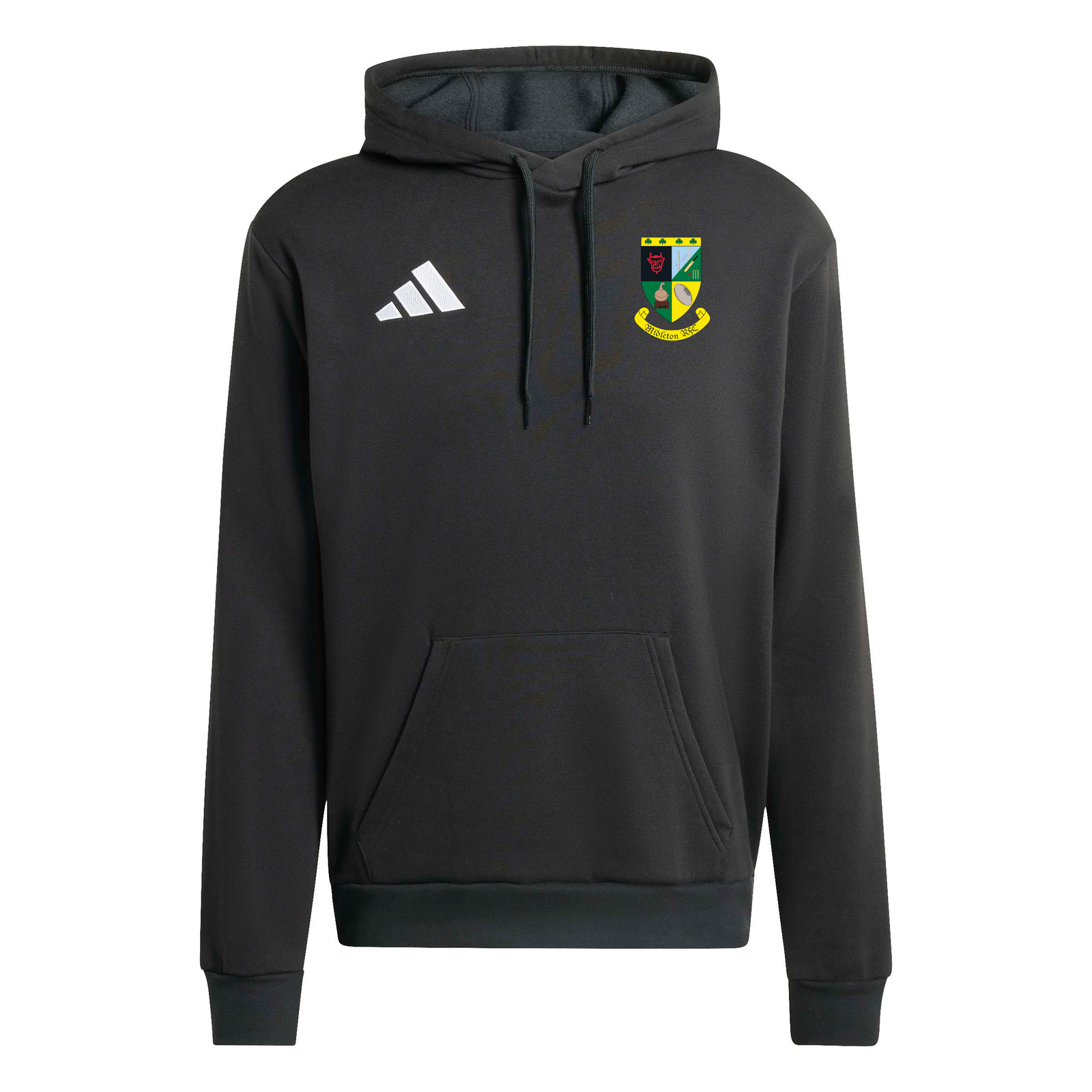 Midleton Rugby Club - Core 26 Pull-Over Cotton Hoodie - Black