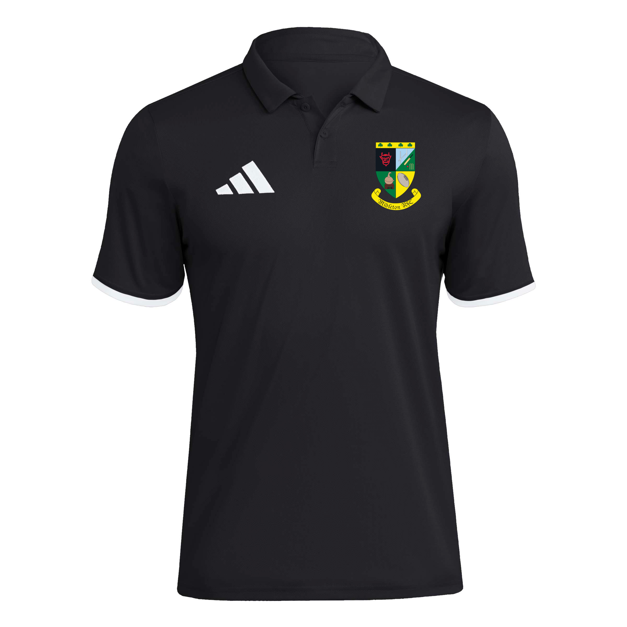 Midleton Rugby Club - Core 26 SS Polo - Black