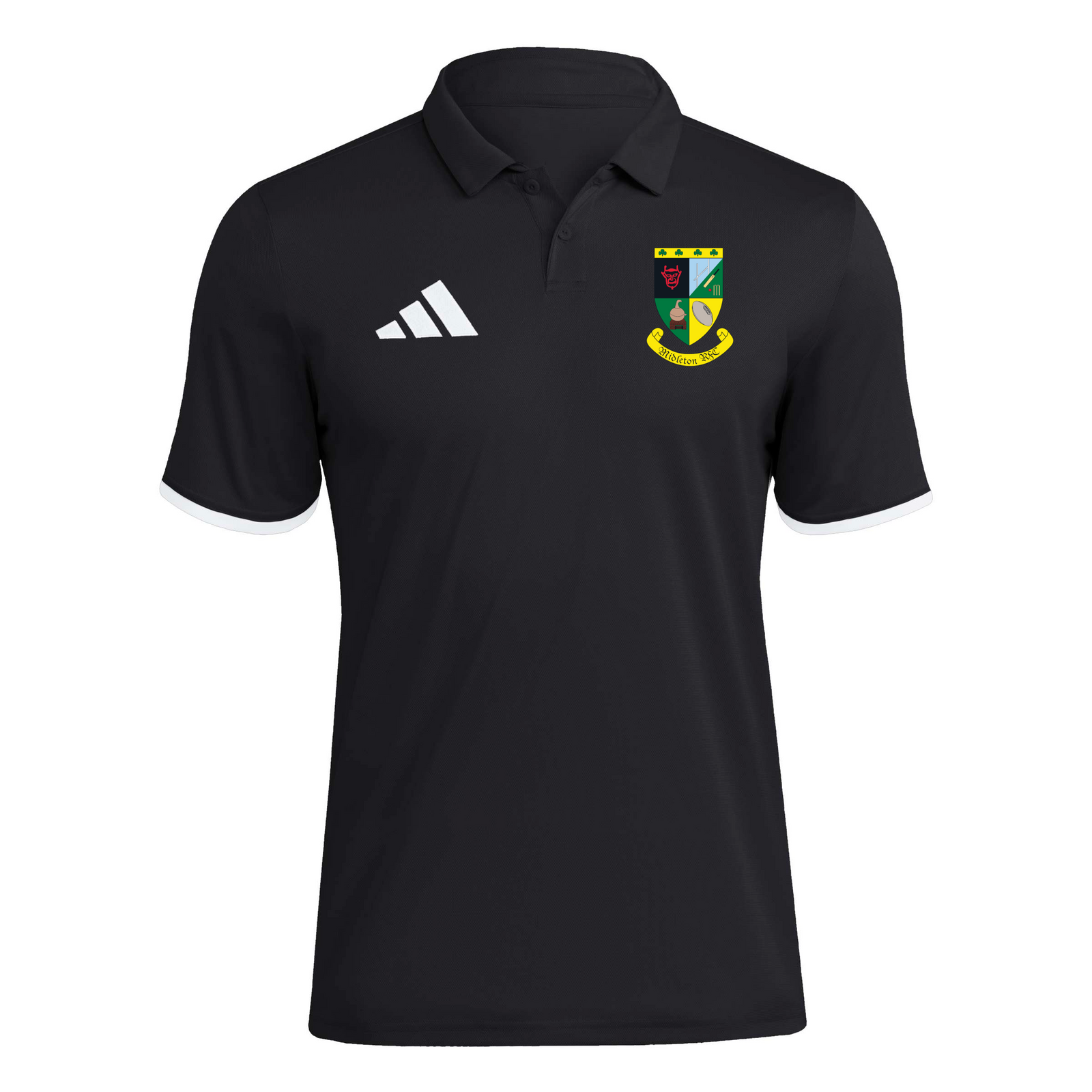 Midleton Rugby Club - Core 26 SS Polo - Black