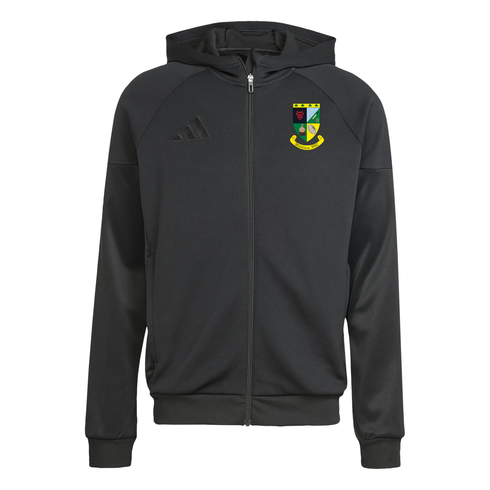 Midleton Rugby Club - Advantage 25 Full Zip Hoodie - Black