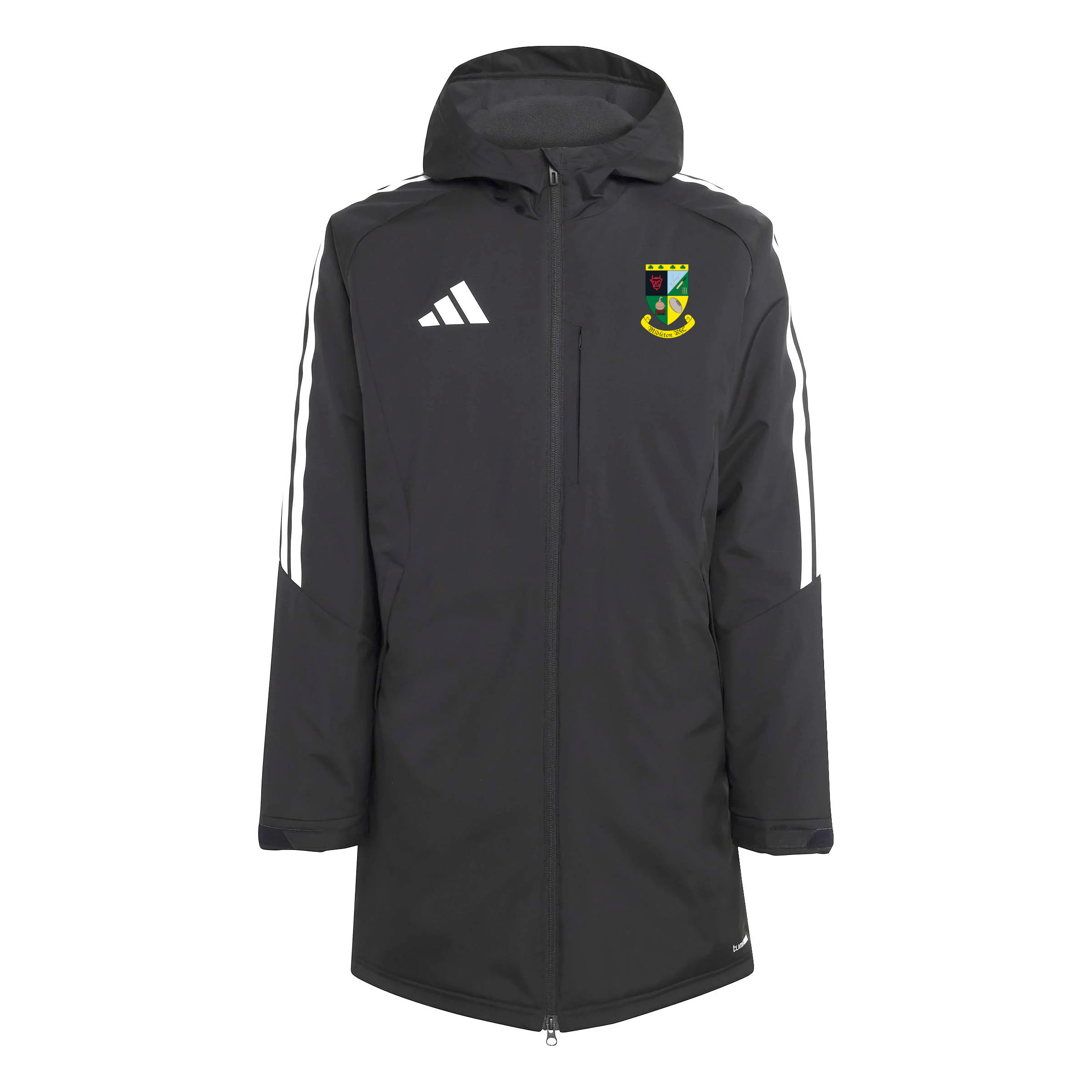 Midleton Rugby Club - Advantage 26 Hooded Stadium Parka - Black