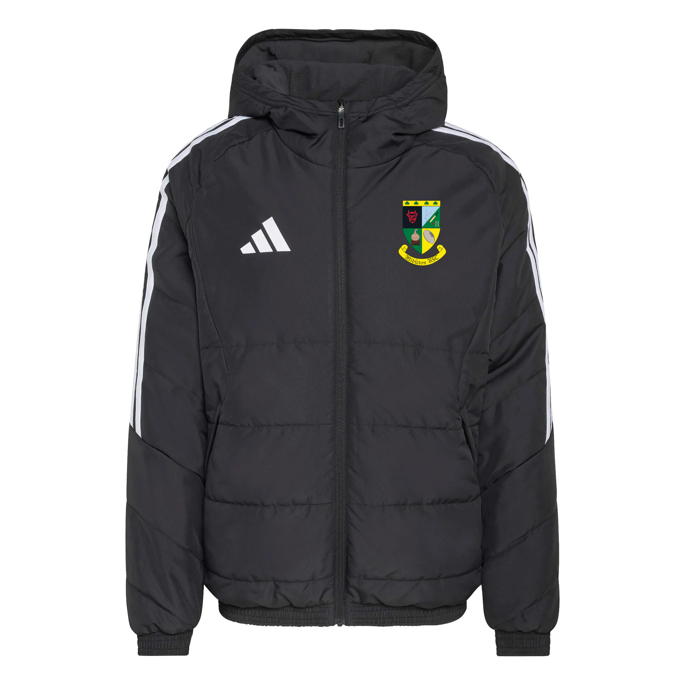 Midleton Rugby Club - Advantage 26 Hooded Winter Jacket - Black