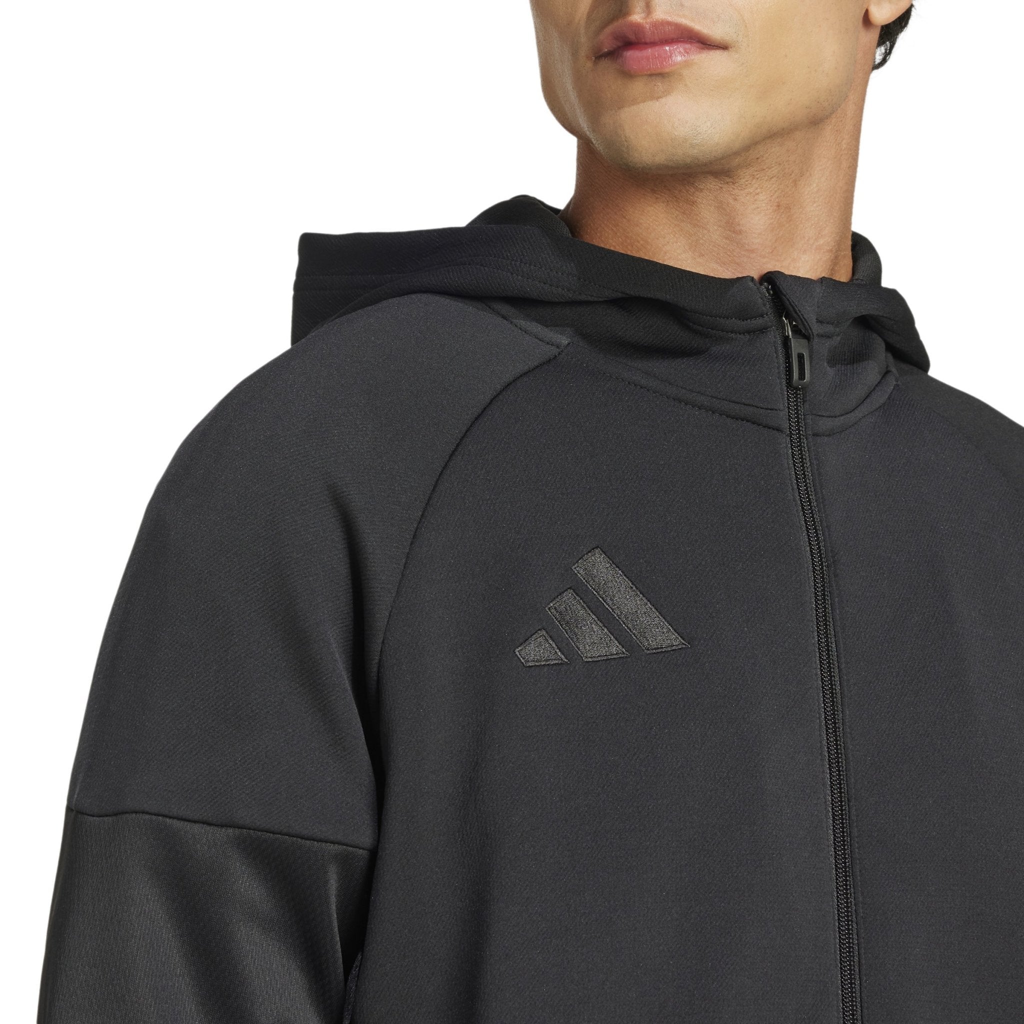 Midleton Rugby Club - Advantage 25 Full Zip Hoodie - Black -adidas- Stash Shop