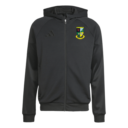 Midleton Rugby Club - Advantage 25 Full Zip Hoodie - Black -adidas- Stash Shop