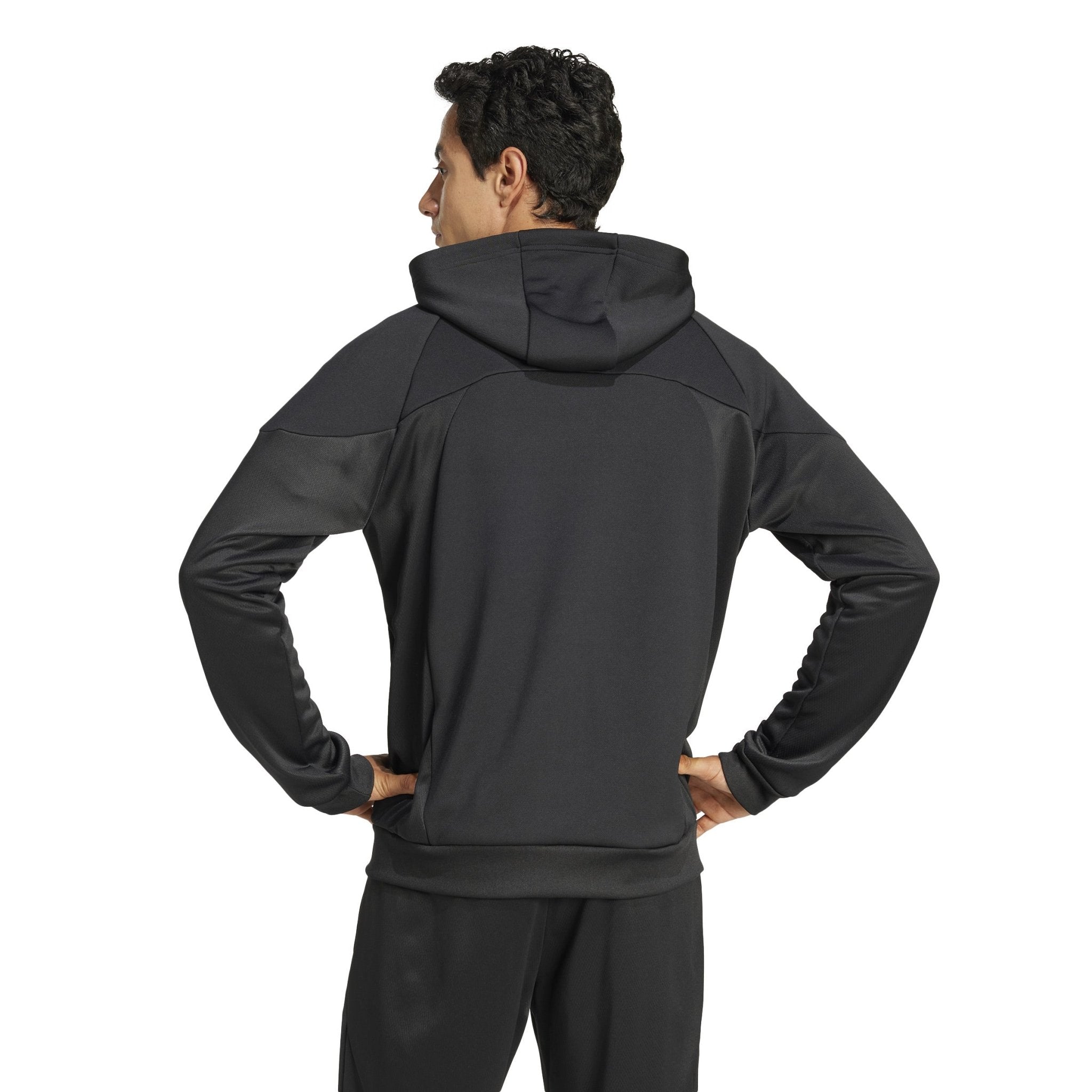 Midleton Rugby Club - Advantage 25 Full Zip Hoodie - Black -adidas- Stash Shop