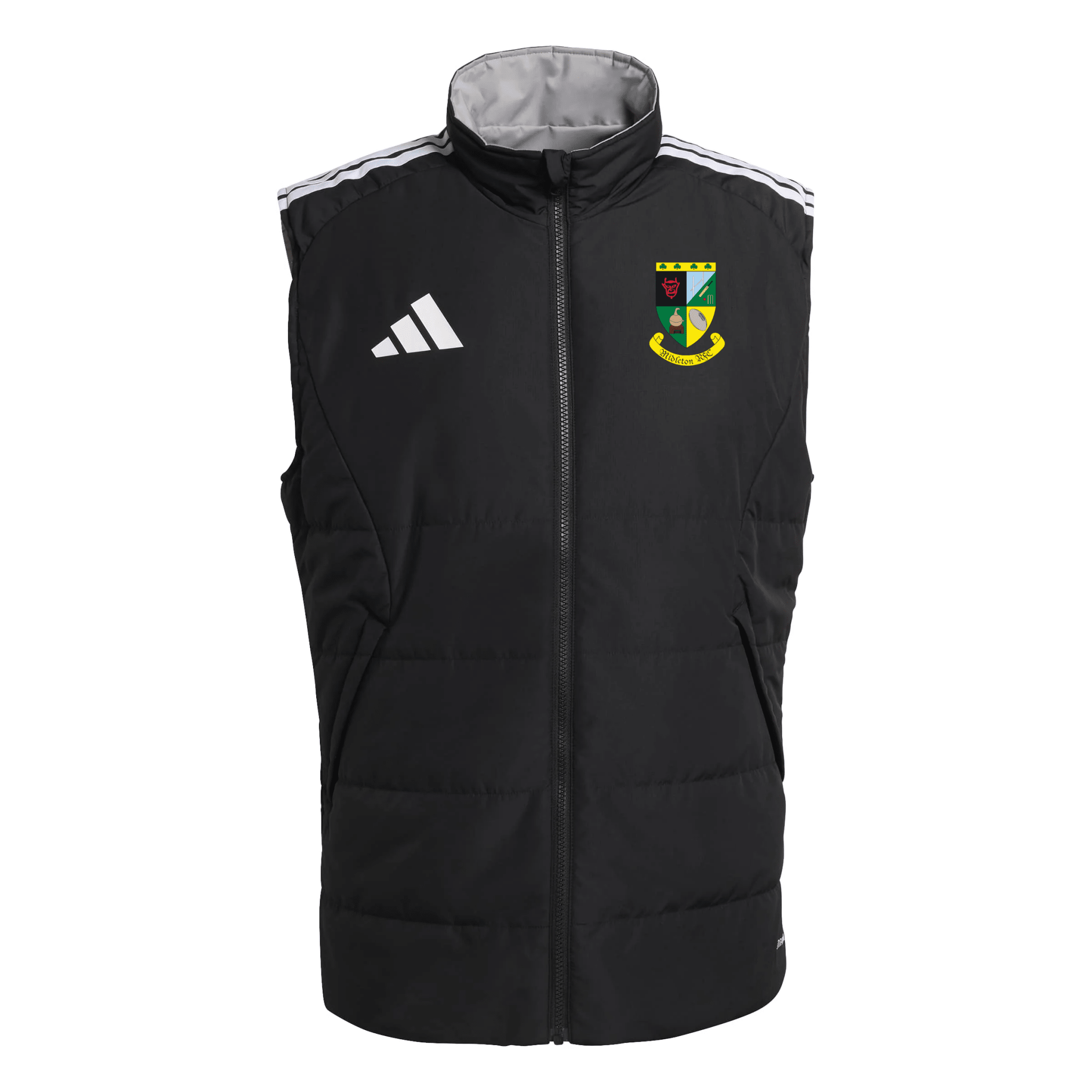 Midleton Rugby Club - Advantage 26 Competition Winterized Vest - Black -adidas- Stash Shop
