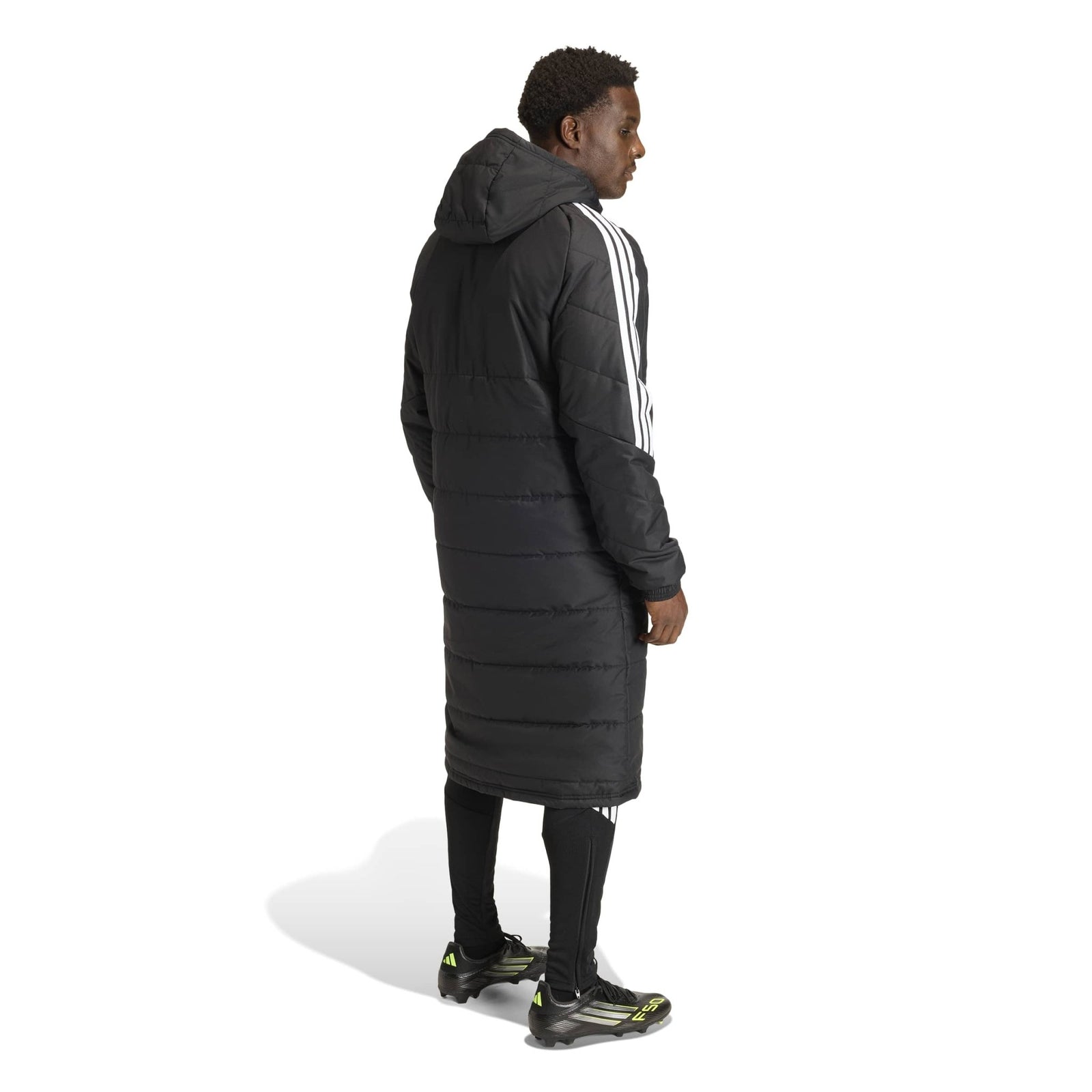Midleton Rugby Club - Advantage 26 Hooded Long Coat - Black -adidas- Stash Shop
