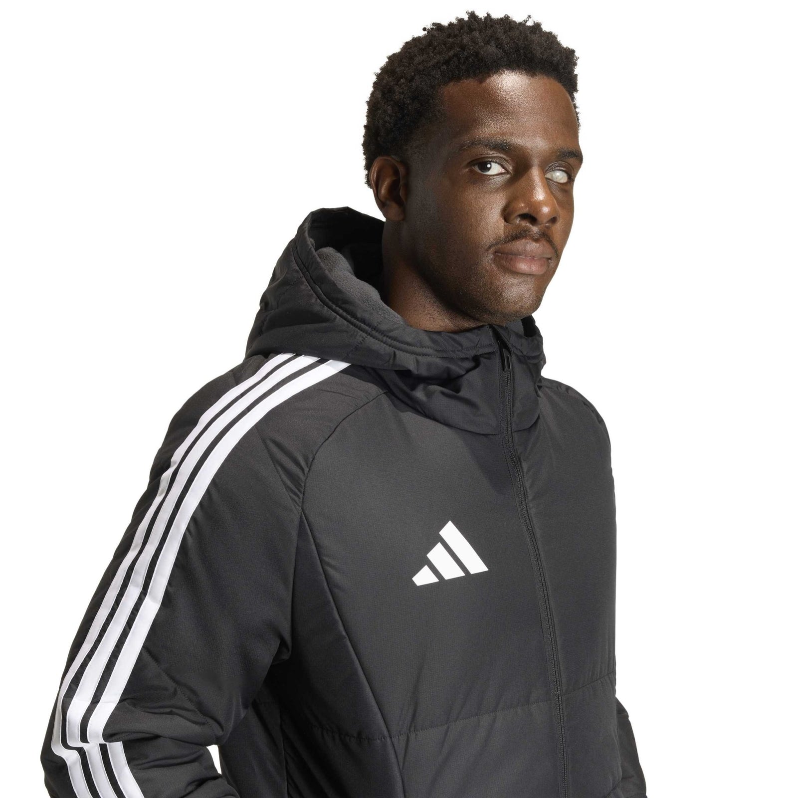 Midleton Rugby Club - Advantage 26 Hooded Long Coat - Black -adidas- Stash Shop