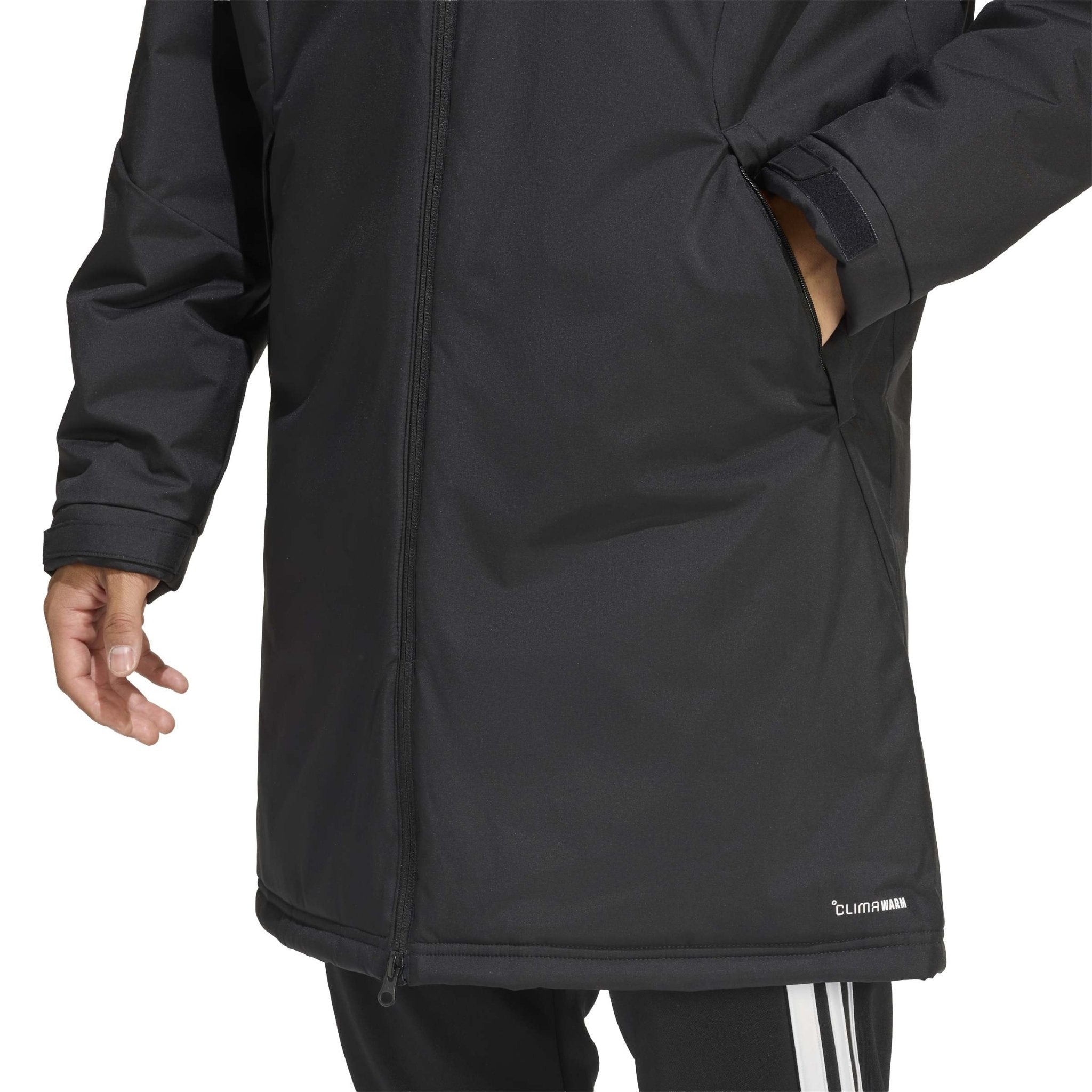 Midleton Rugby Club - Advantage 26 Hooded Stadium Parka - Black -adidas- Stash Shop