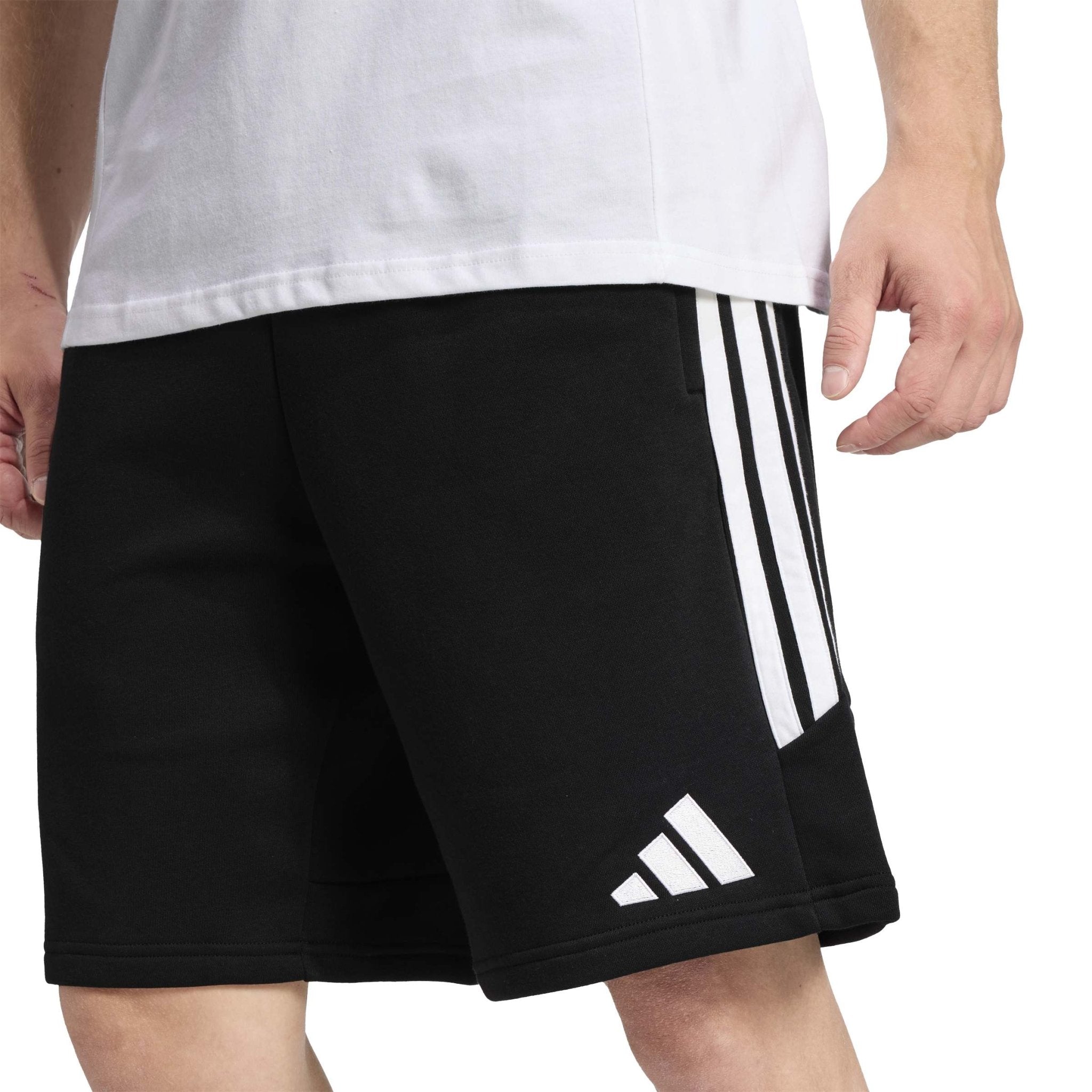 Midleton Rugby Club - Advantage 26 Zip-Pocket Cotton Sweat Shorts - Black -adidas- Stash Shop