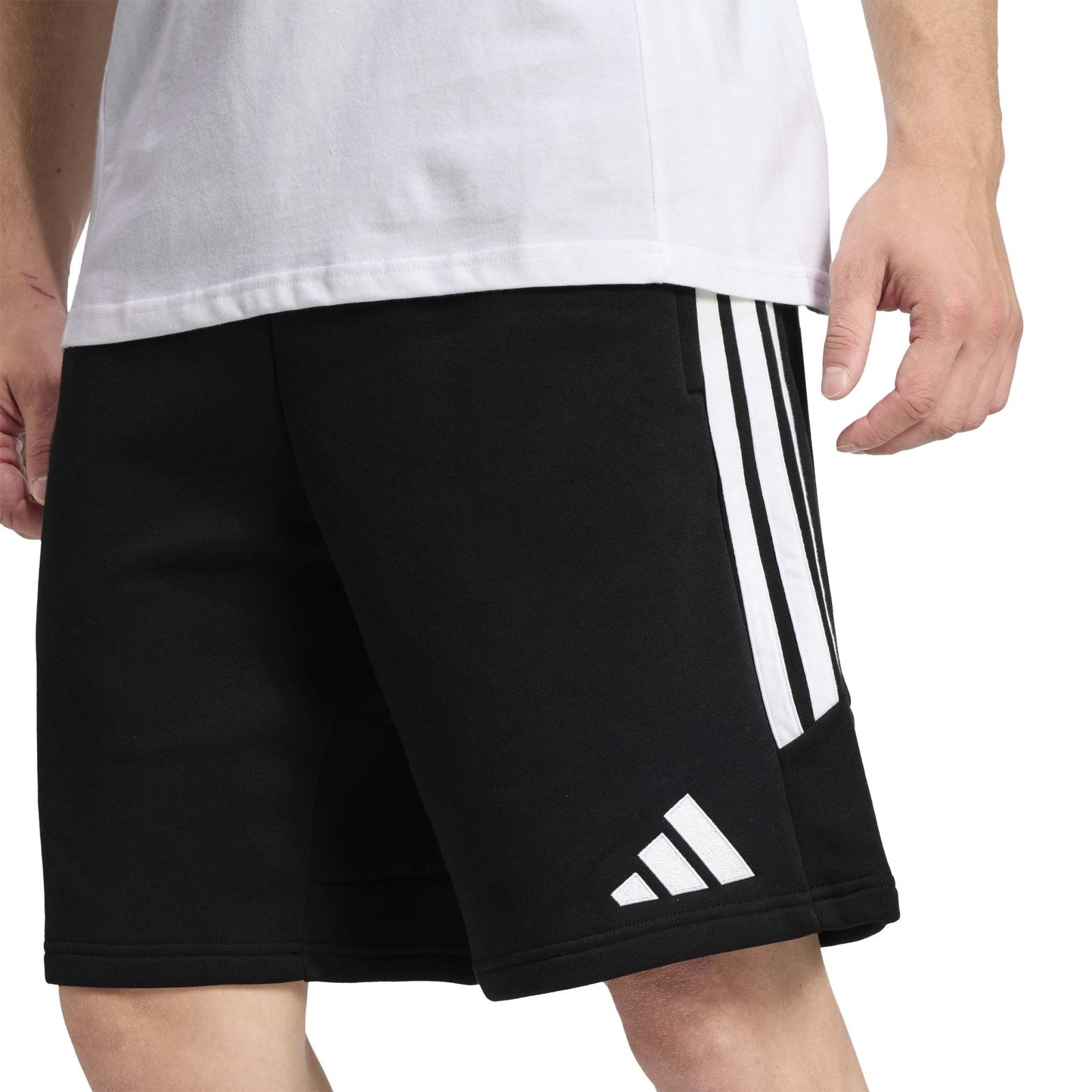 Midleton Rugby Club - Advantage 26 Zip-Pocket Cotton Sweat Shorts - Black -adidas- Stash Shop