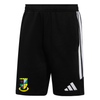 Midleton Rugby Club - Advantage 26 Zip-Pocket Cotton Sweat Shorts - Black -adidas- Stash Shop