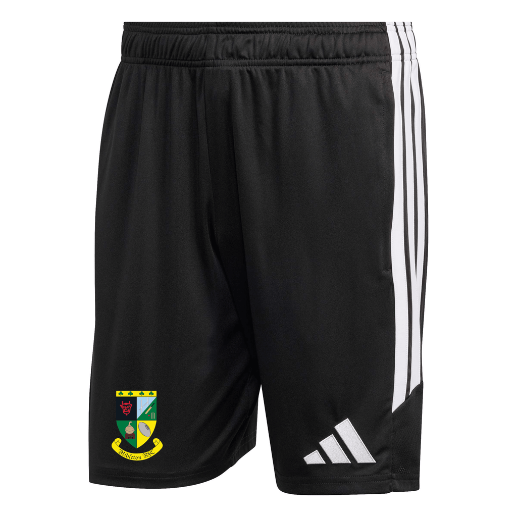 Midleton Rugby Club - Advantage 26 Zip-Pocket Training Shorts - Black -adidas- Stash Shop