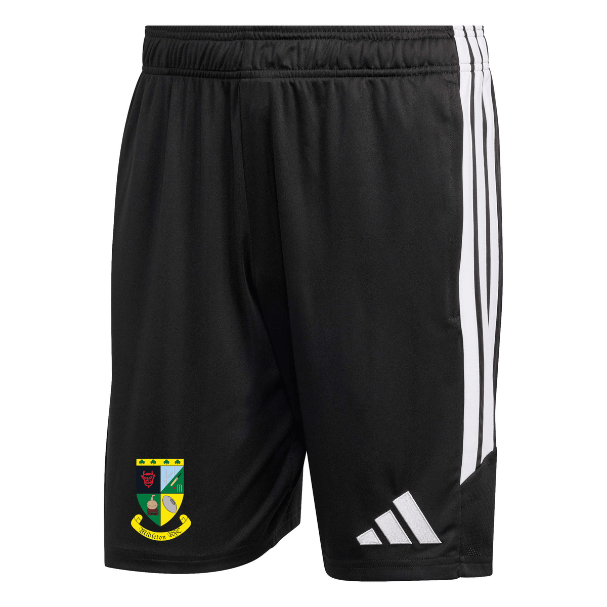 Midleton Rugby Club - Advantage 26 Zip-Pocket Training Shorts - Black -adidas- Stash Shop