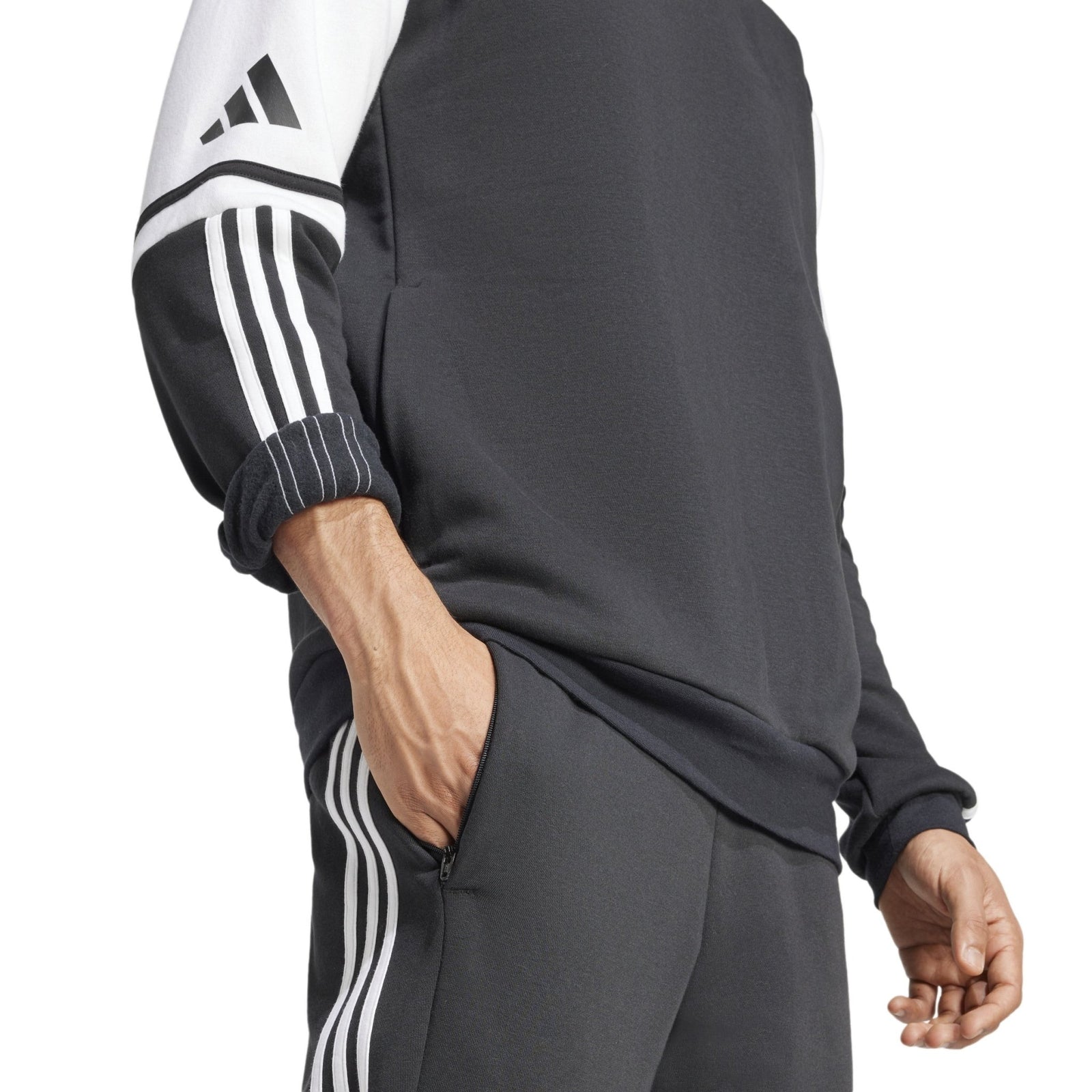 Midleton Rugby Club - Contrast Pullover Sweat Hoodie - Black -adidas- Stash Shop