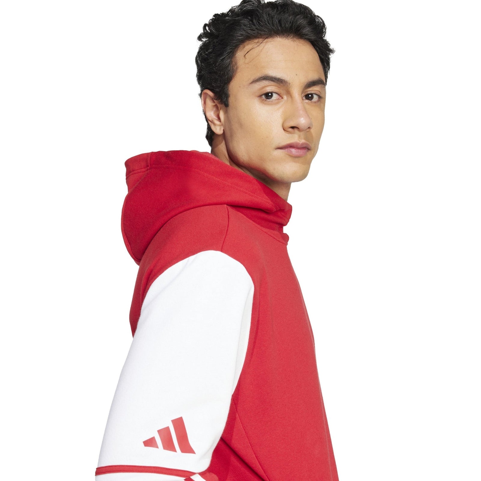 Midleton Rugby Club - Contrast Pullover Sweat Hoodie - Red -adidas- Stash Shop