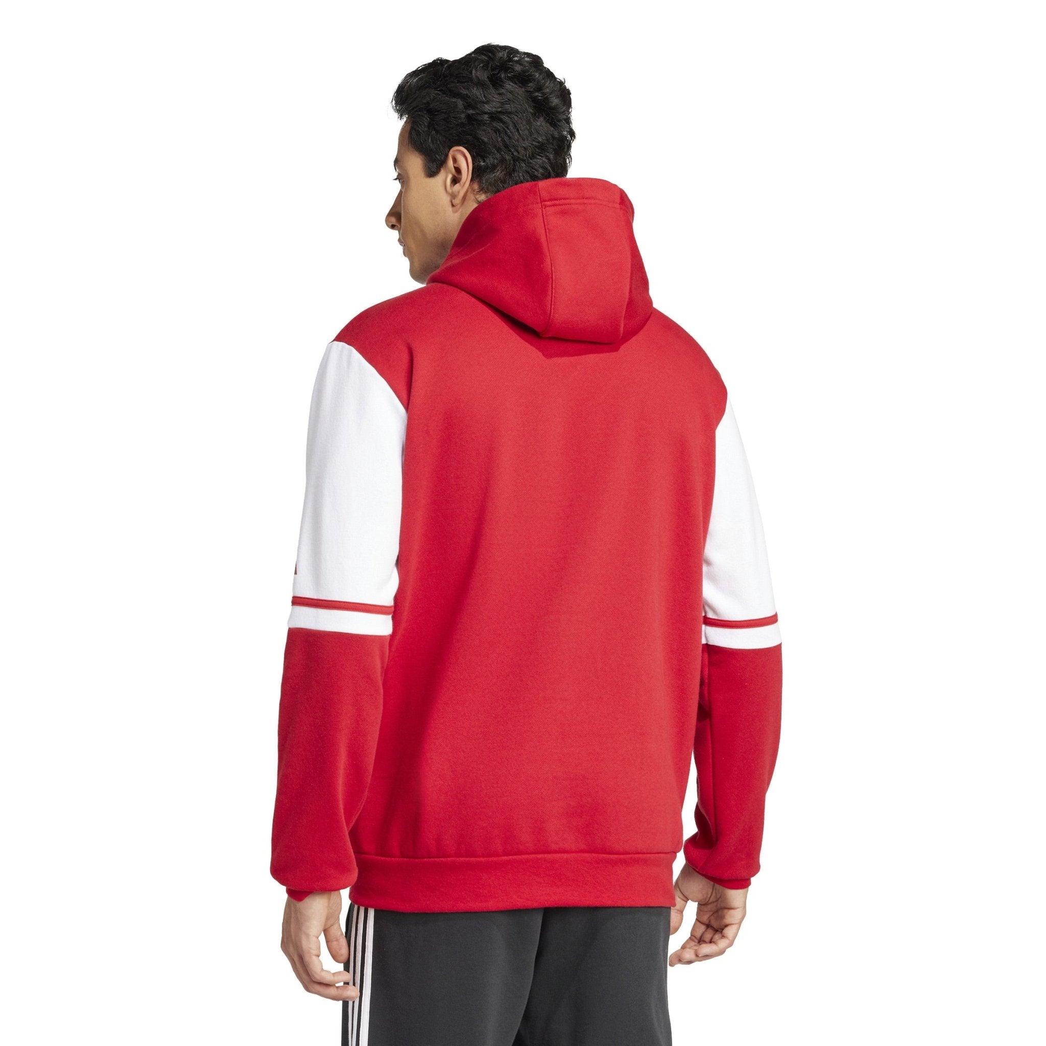 Midleton Rugby Club - Contrast Pullover Sweat Hoodie - Red -adidas- Stash Shop