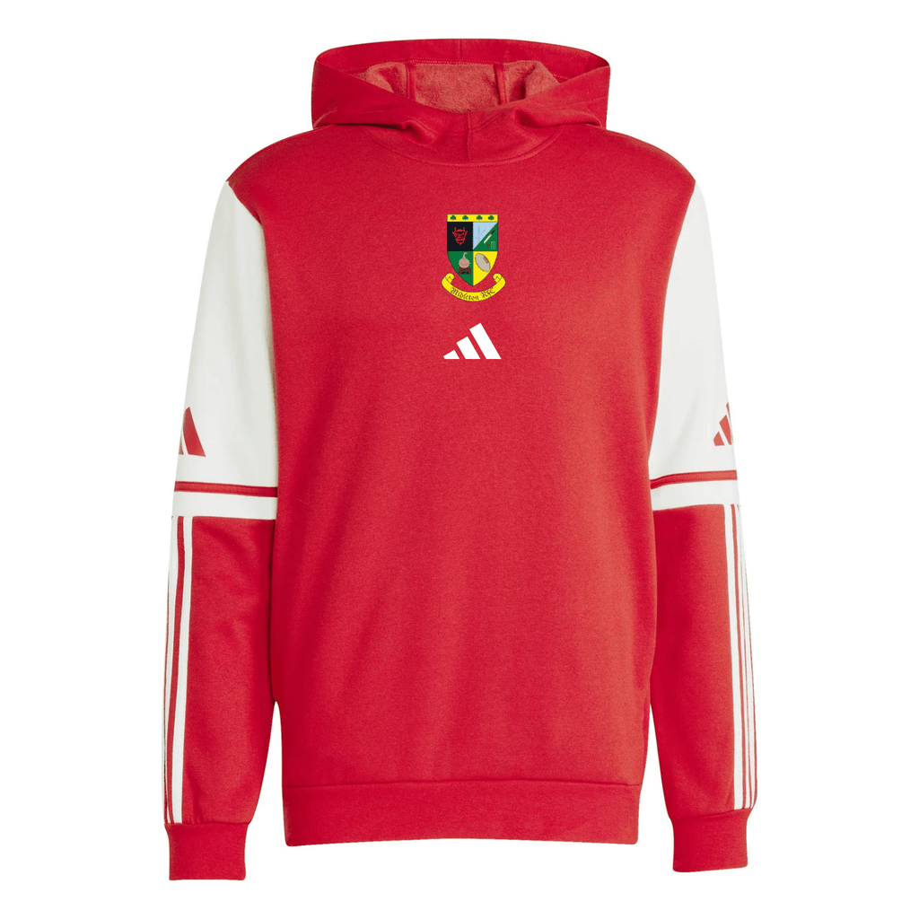 Midleton Rugby Club - Contrast Pullover Sweat Hoodie - Red -adidas- Stash Shop