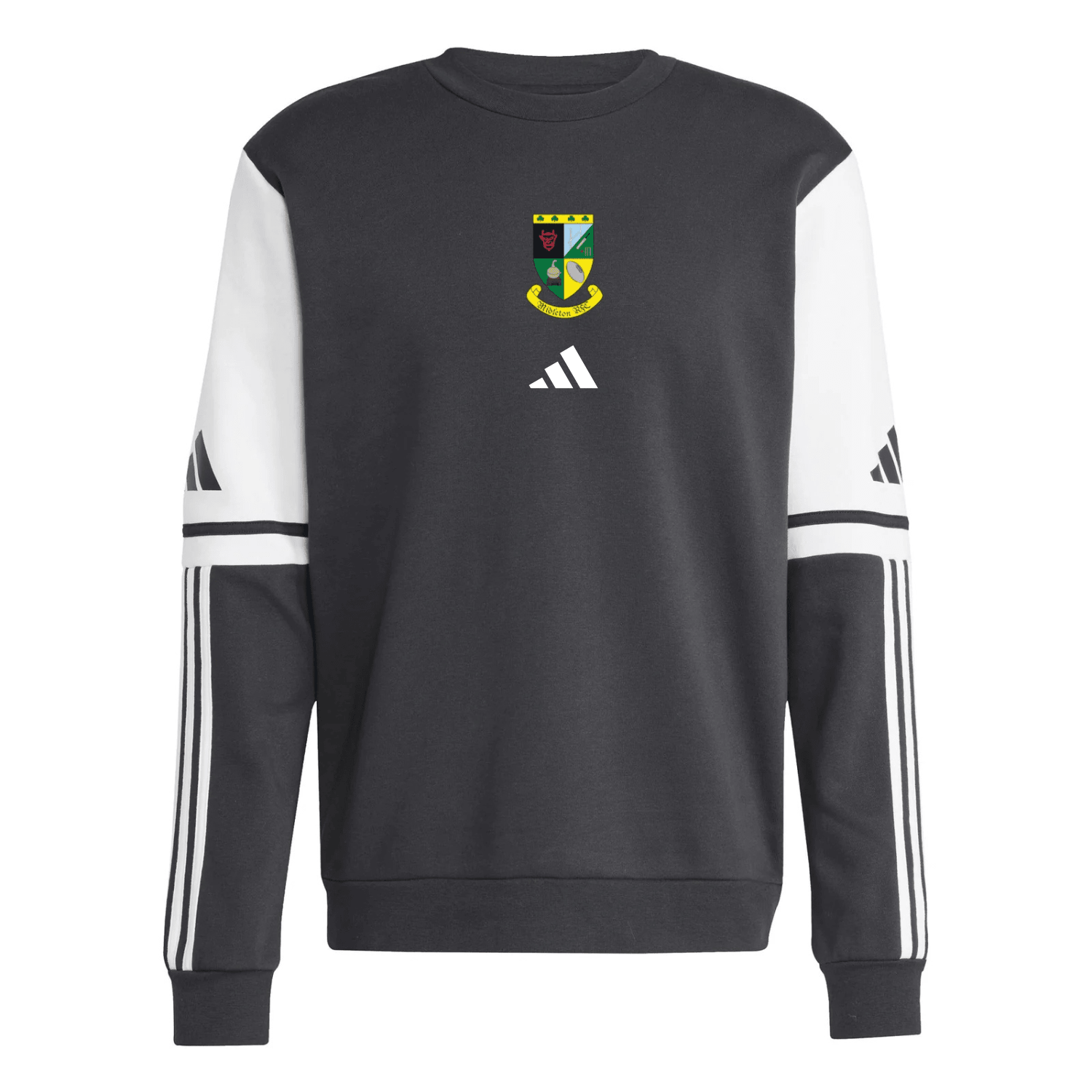 Midleton Rugby Club - Contrast Pullover Sweatshirt - Black -adidas- Stash Shop