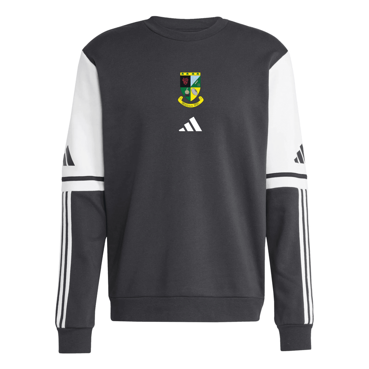 Midleton Rugby Club - Contrast Pullover Sweatshirt - Black -adidas- Stash Shop