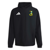 Midleton Rugby Club - Core 26 Hooded All-Weather Jacket - Black -adidas- Stash Shop