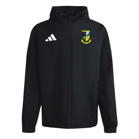 Midleton Rugby Club - Core 26 Hooded All-Weather Jacket - Black -adidas- Stash Shop