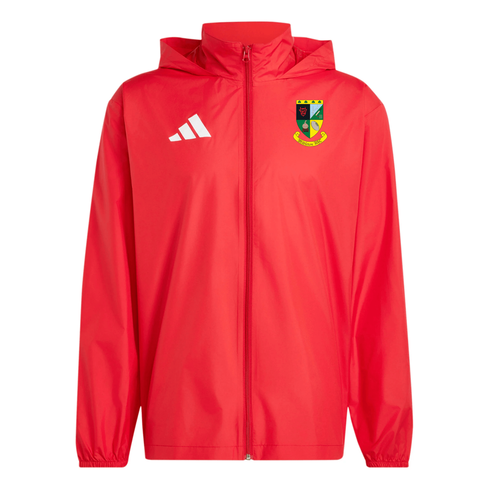 Midleton Rugby Club - Core 26 Hooded Multi Jacket - Red -adidas- Stash Shop