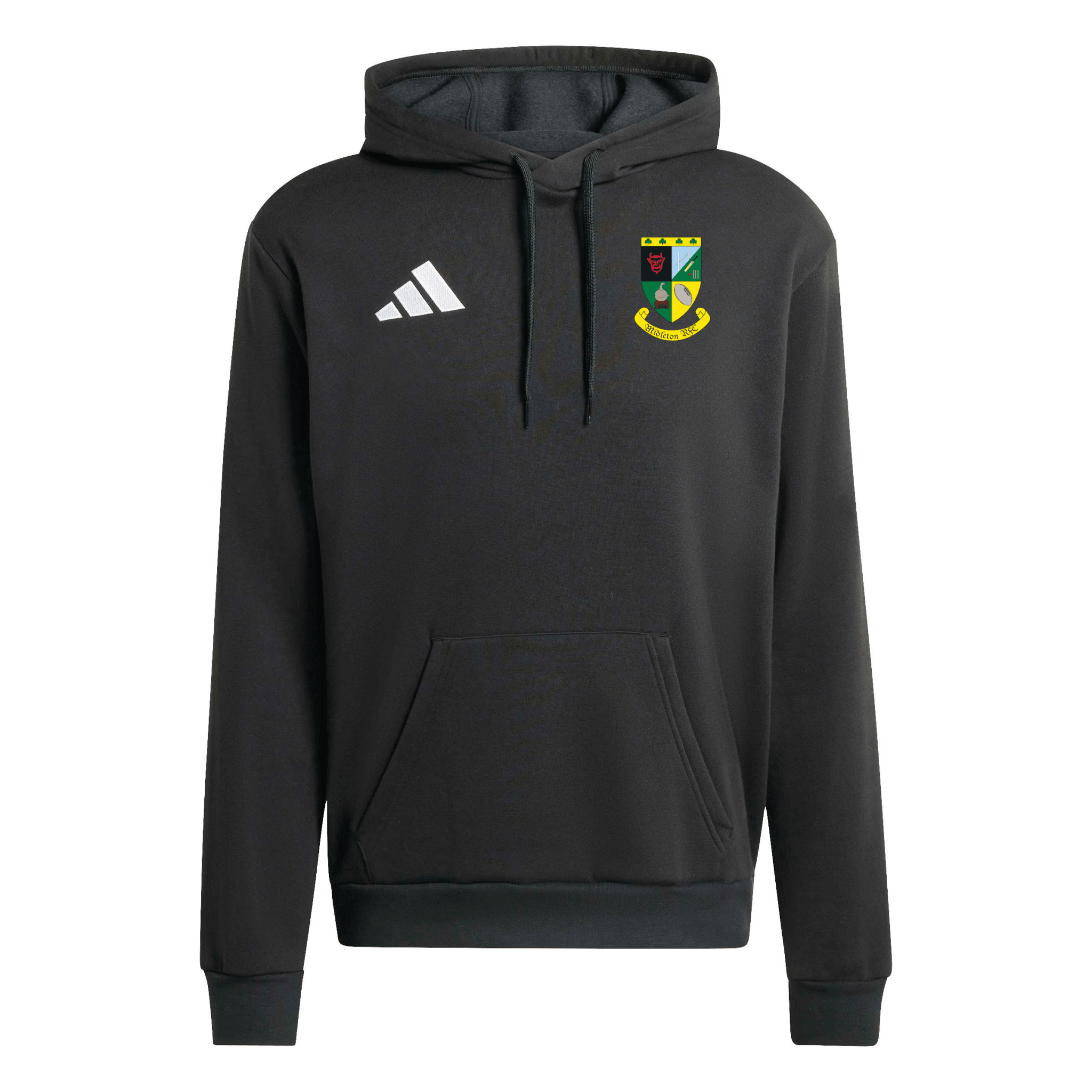 Midleton Rugby Club - Core 26 Pull-Over Cotton Hoodie - Black -adidas- Stash Shop