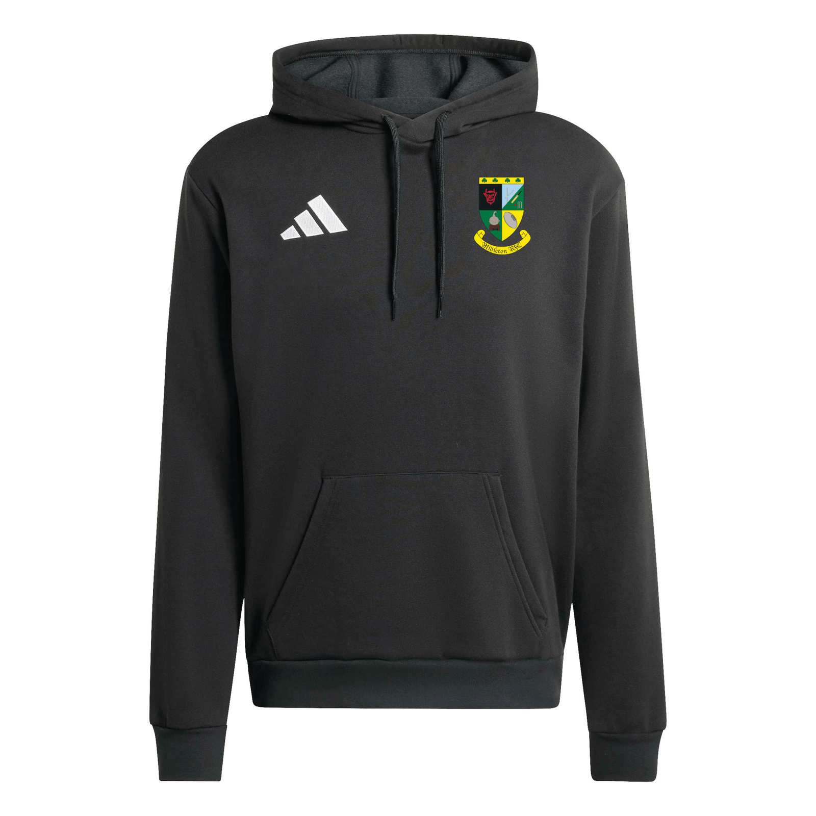 Midleton Rugby Club - Core 26 Pull-Over Cotton Hoodie - Black -adidas- Stash Shop